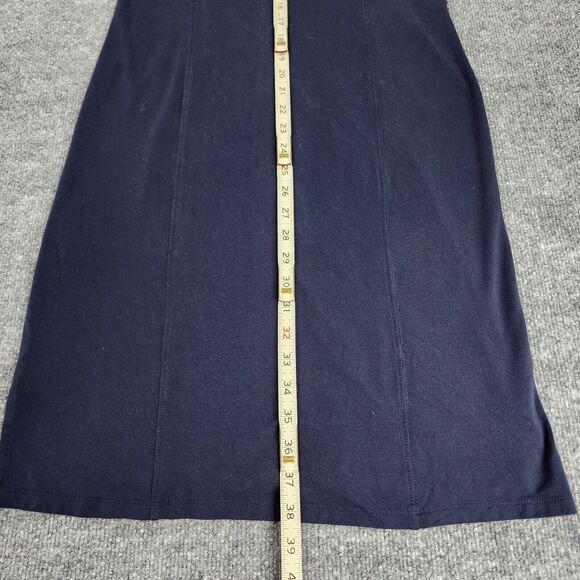 Brooks Brothers Dress Womens Small Blue Navy Gold Buttons 3/4 Sleeve Button up - Picture 9 of 16